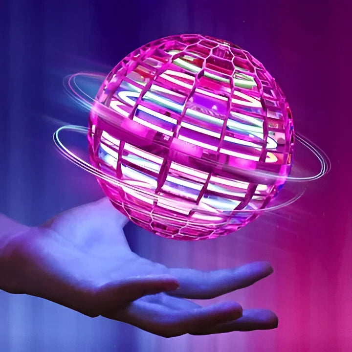 Galaxy Fly Orb – motorised flight, colourful LED lights, aerodynamic design