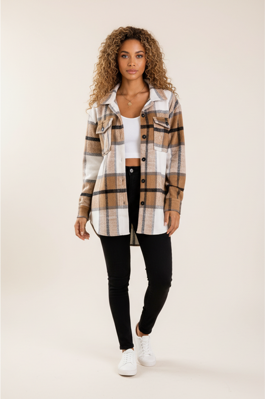 Jacket Women - Printed Comfort Everyday Jacket