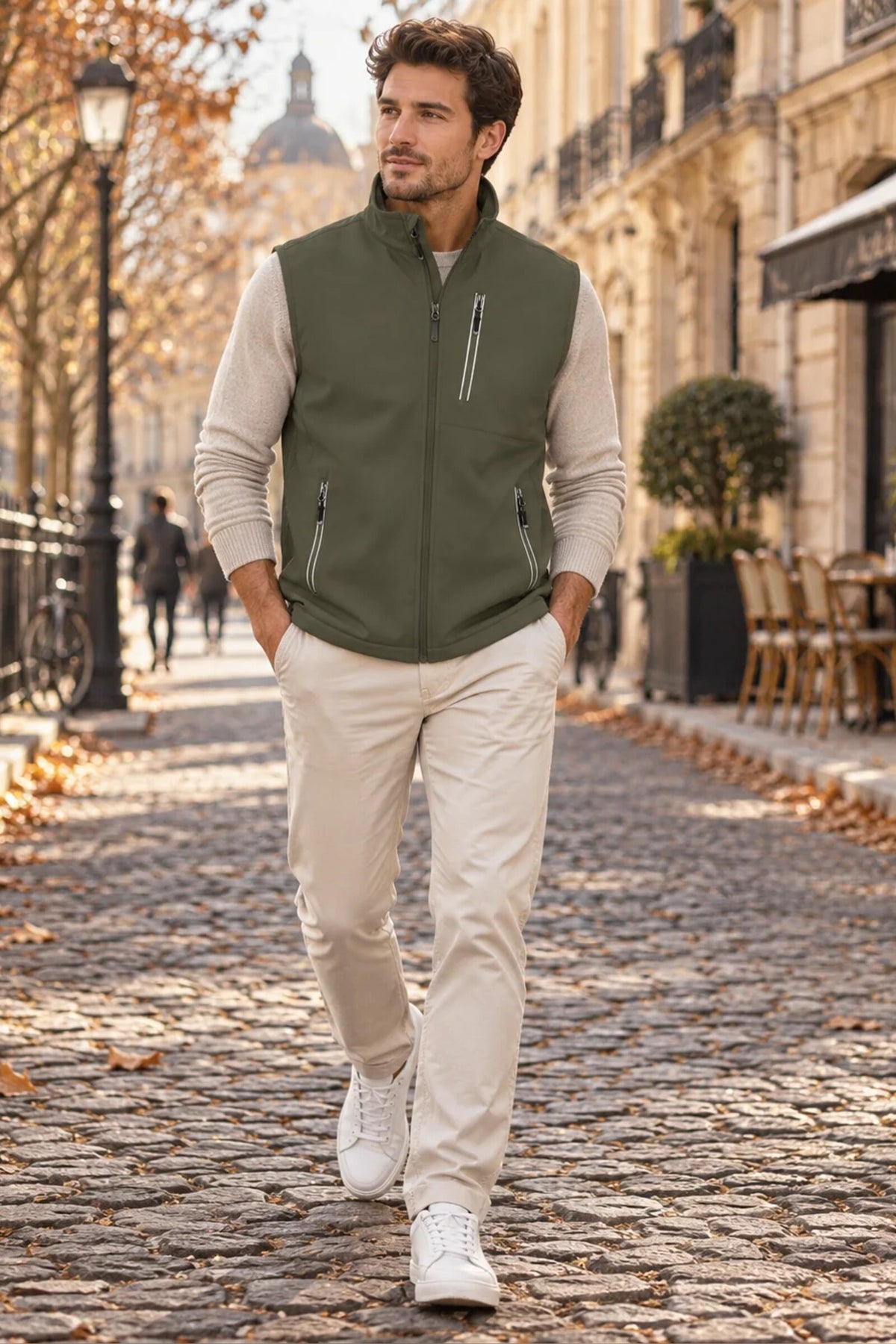 Gilet Men - Lightweight Windproof Softshell Vest
