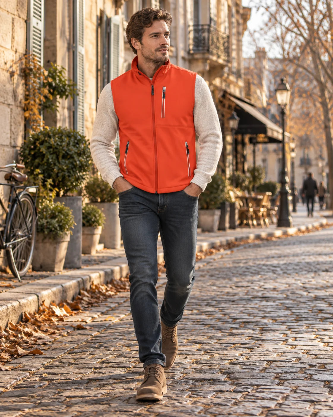 Gilet Men - Lightweight Windproof Softshell Vest