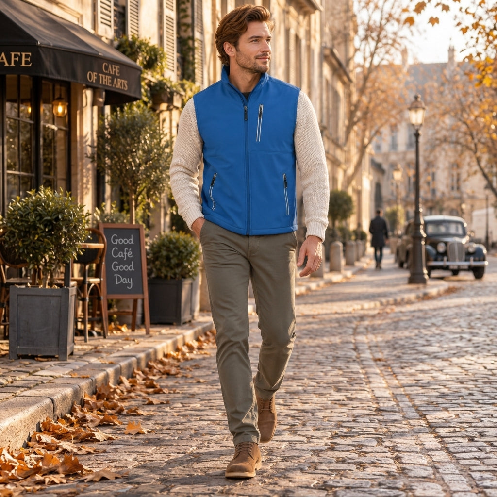 Gilet Men - Lightweight Windproof Softshell Vest