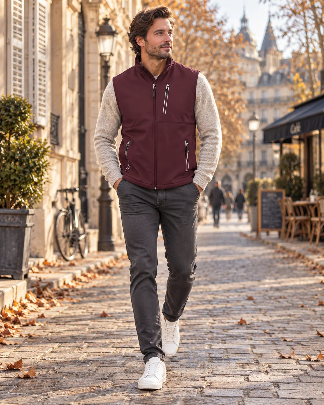 Gilet Men - Lightweight Windproof Softshell Vest
