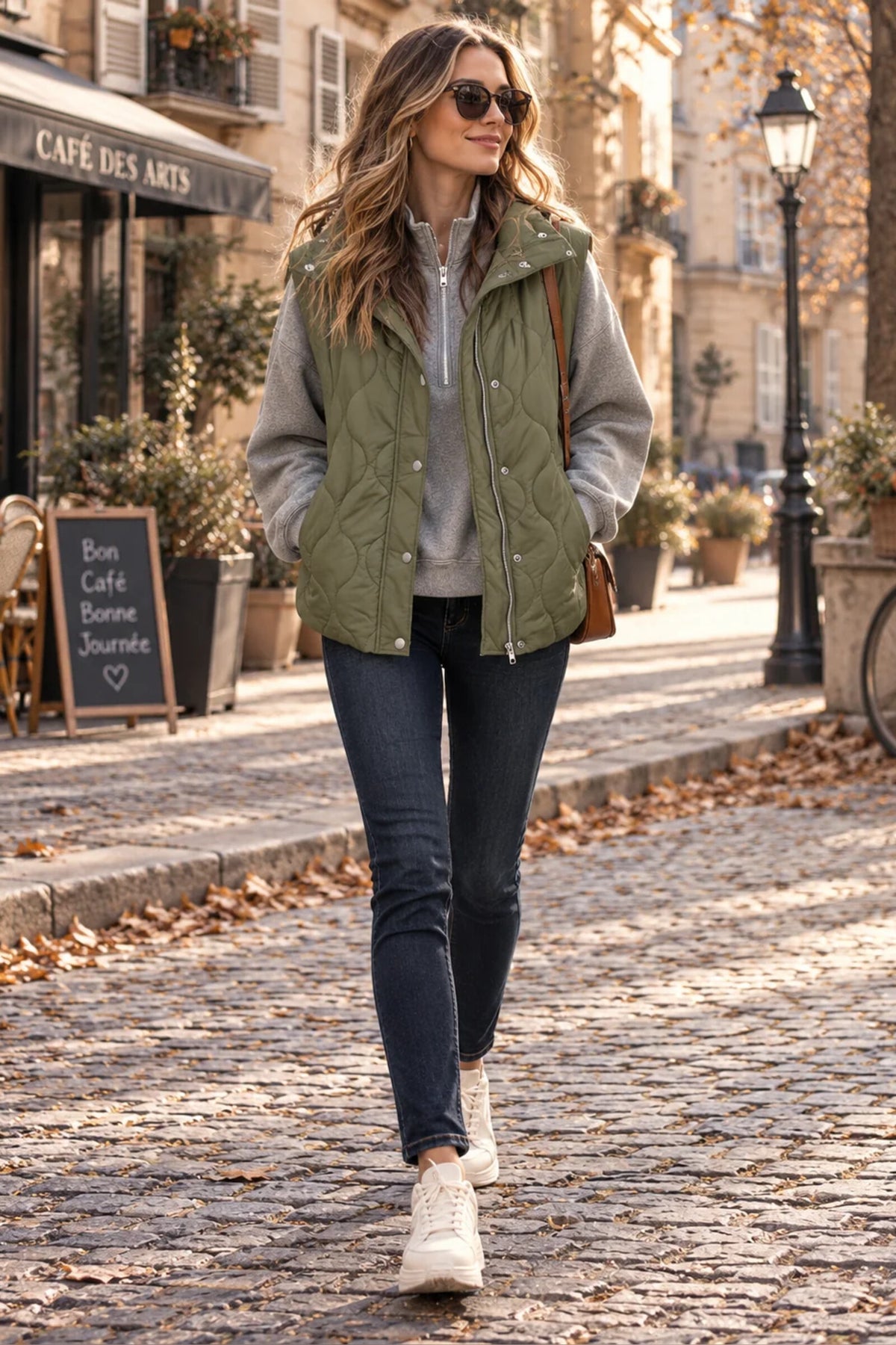 Gilet Women - Lightweight Quilted with Practical Pockets