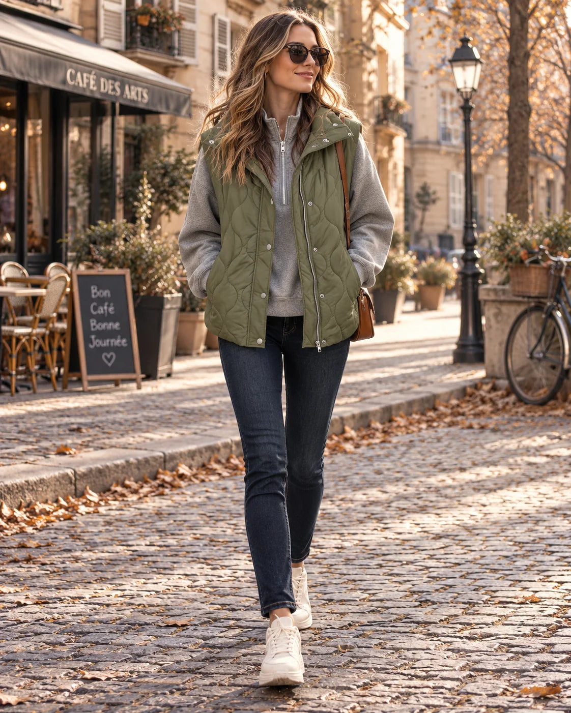 Gilet Women - Lightweight Quilted with Practical Pockets