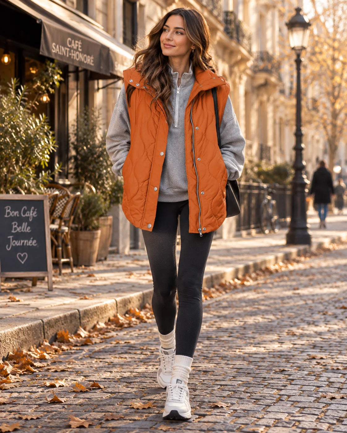 Gilet Women - Lightweight Quilted with Practical Pockets