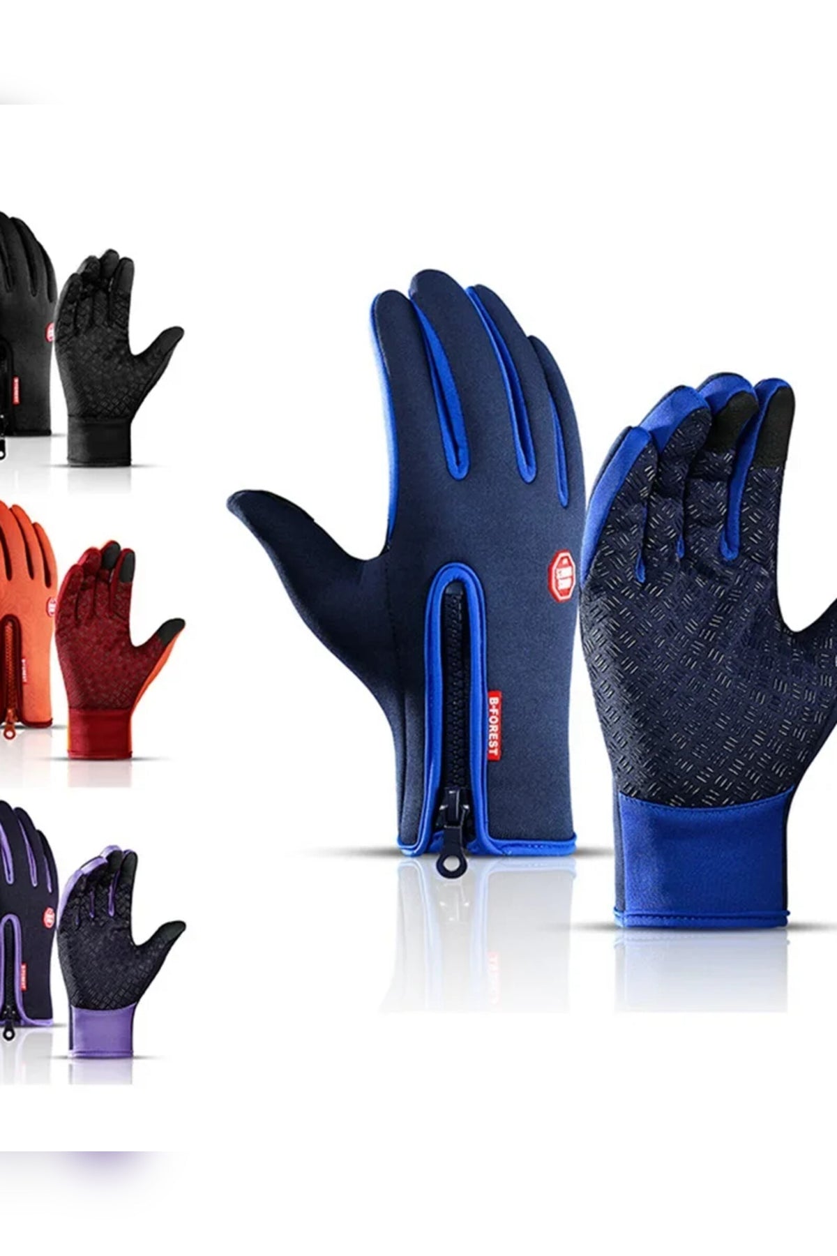 Heated Gloves – touchscreen compatible, outdoor winter warmth