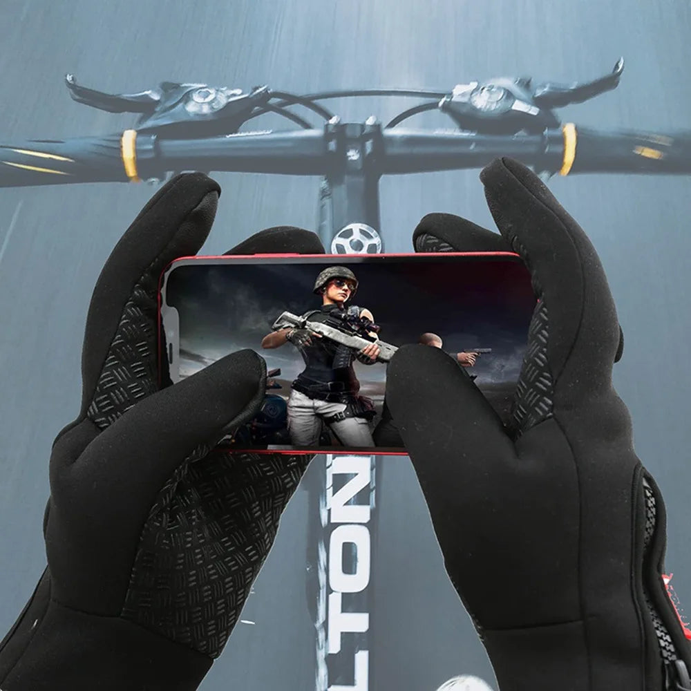 Heated Gloves – touchscreen compatible, outdoor winter warmth