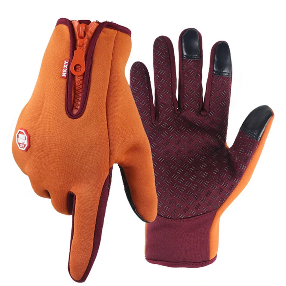 Heated Gloves – touchscreen compatible, outdoor winter warmth