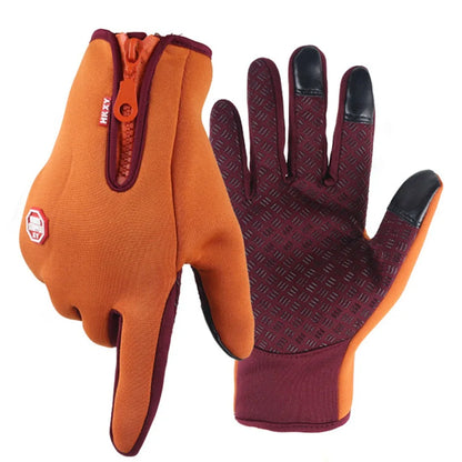 Heated Gloves – touchscreen compatible, outdoor winter warmth