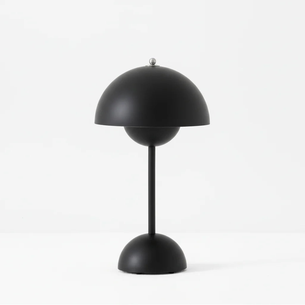 Hemisphere Table Lamp – rechargeable, dimmable, warm white light