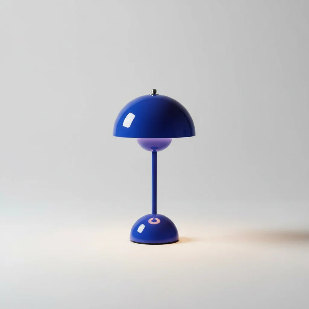Hemisphere Table Lamp – rechargeable, dimmable, warm white light