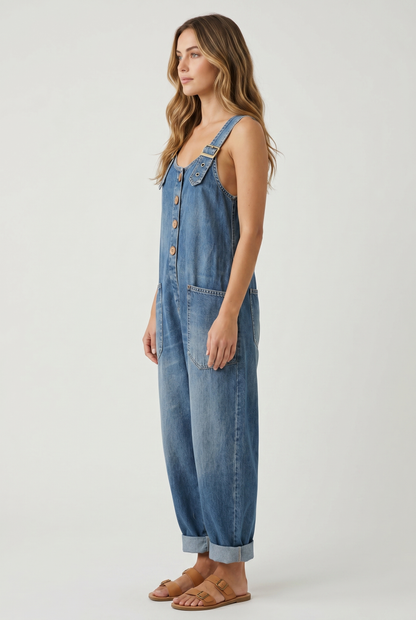 Jumpsuit Women - Relaxed Fit Functional Jumpsuit