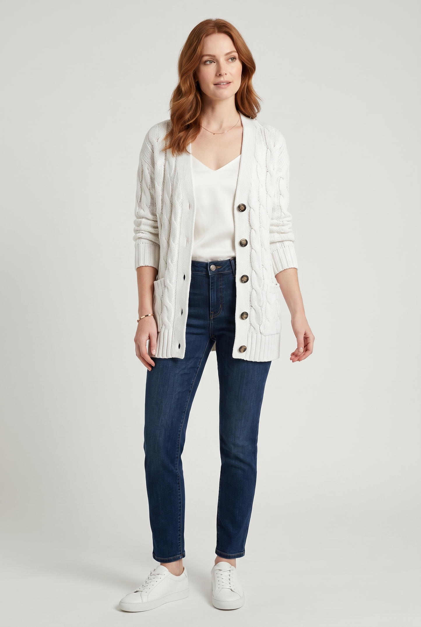 Sweater Women - Midi-Length Knit Sweater