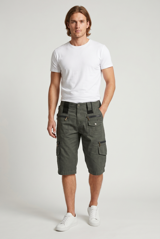 Cargo Shorts Men - Lightweight Multi-Pocket Shorts