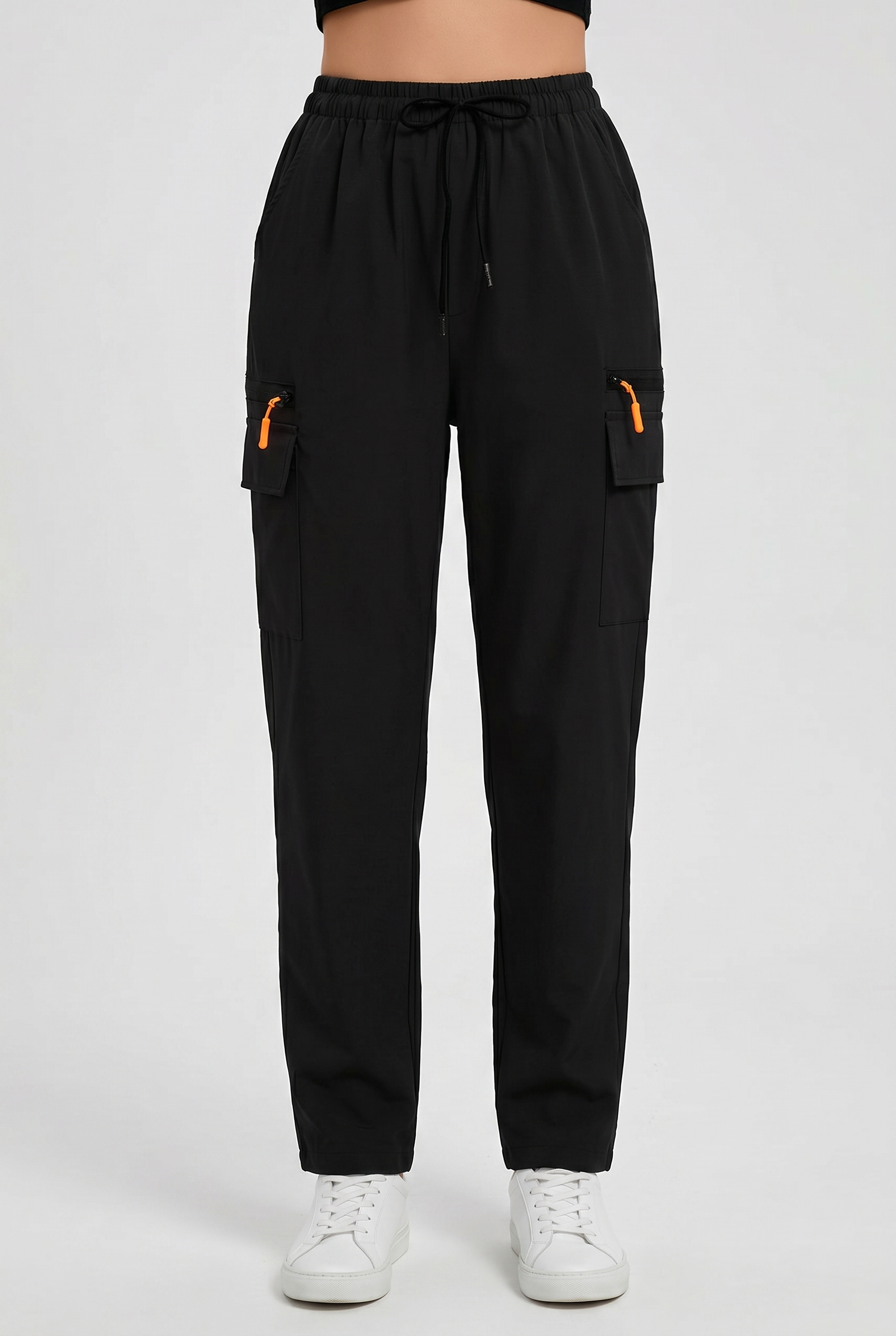 Cargo Trousers Women - Adjustable Waist
