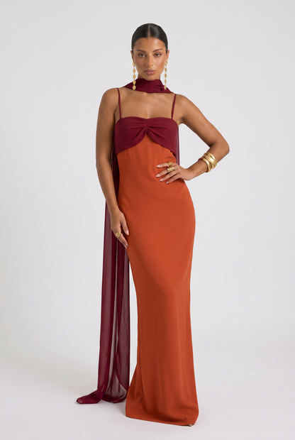 Midi Dress Women - Summer Midi Dress with Flowing Skirt