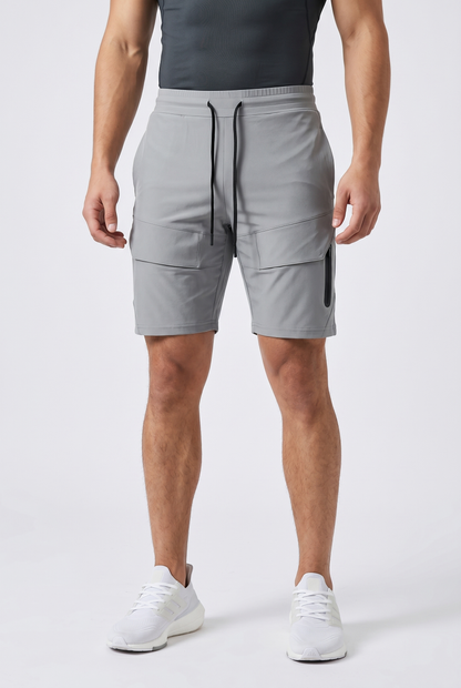 Active Shorts Men - Quick-Dry Sports Shorts with Zip Pockets