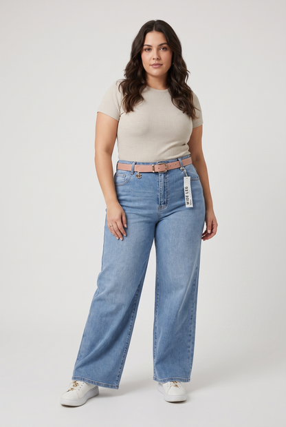 Jeans Women - Wide Leg Relaxed Jeans