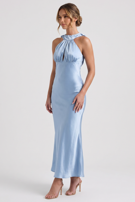Maxi Dress Women - Halter Neck Maxi Dress