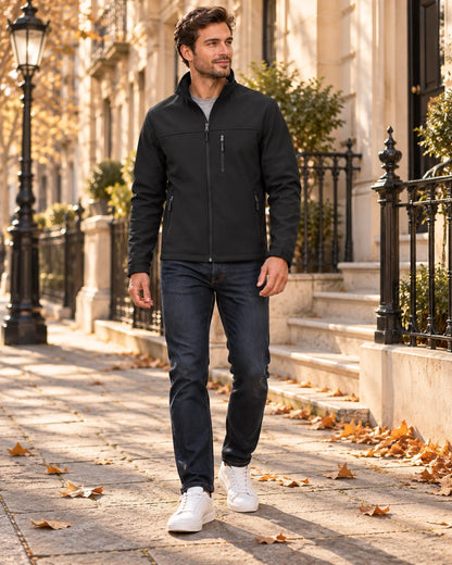 Jacket Men - Lightweight Waterproof Softshell