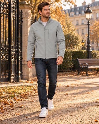 Jacket Men - Lightweight Waterproof Softshell