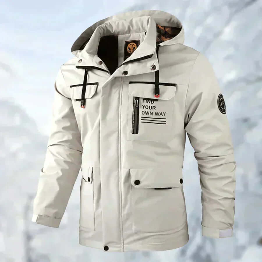 Jacket Men - Waterproof Puffer with Tailored Fit