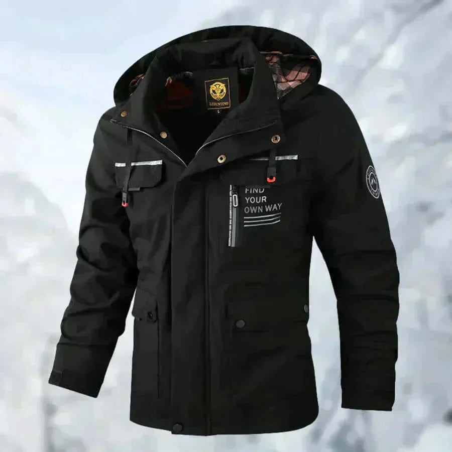 Jacket Men - Waterproof Puffer with Tailored Fit