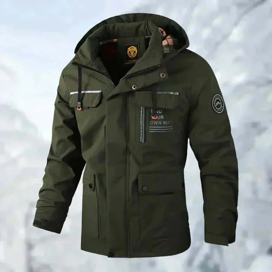 Jacket Men - Waterproof Puffer with Tailored Fit