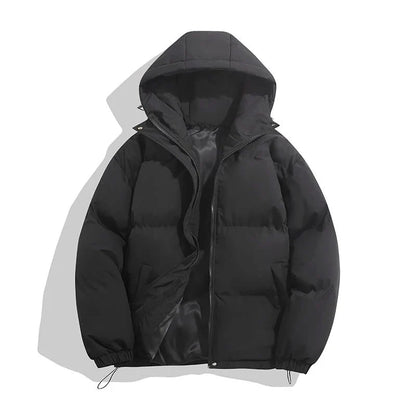 Jacket Women - Hooded Puffer Jacket with Quilted Panels