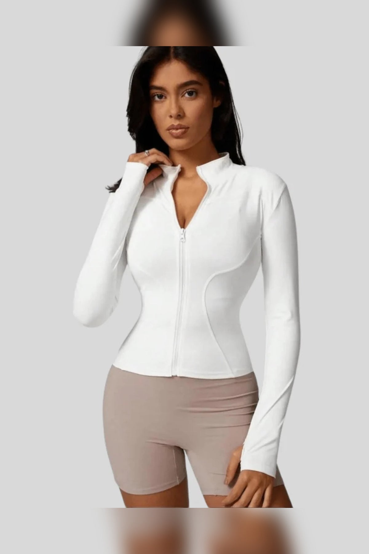 Jacket Women - Slim Fit Full Zip Breathable Athletic