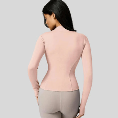 Jacket Women - Slim Fit Full Zip Breathable Athletic