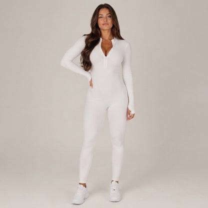 Jumpsuit Women - Seamless Long Sleeve Sport Fit
