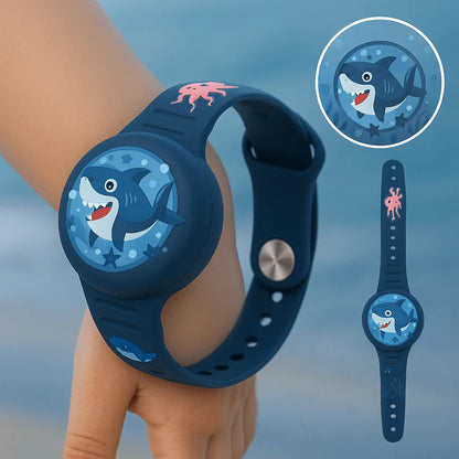 Kids GPS Wristband – colourful, adjustable strap, lightweight
