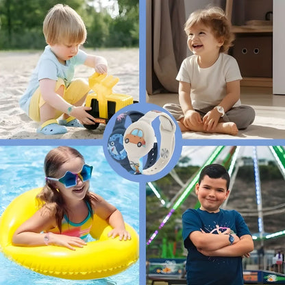 Kids GPS Wristband – colourful, adjustable strap, lightweight