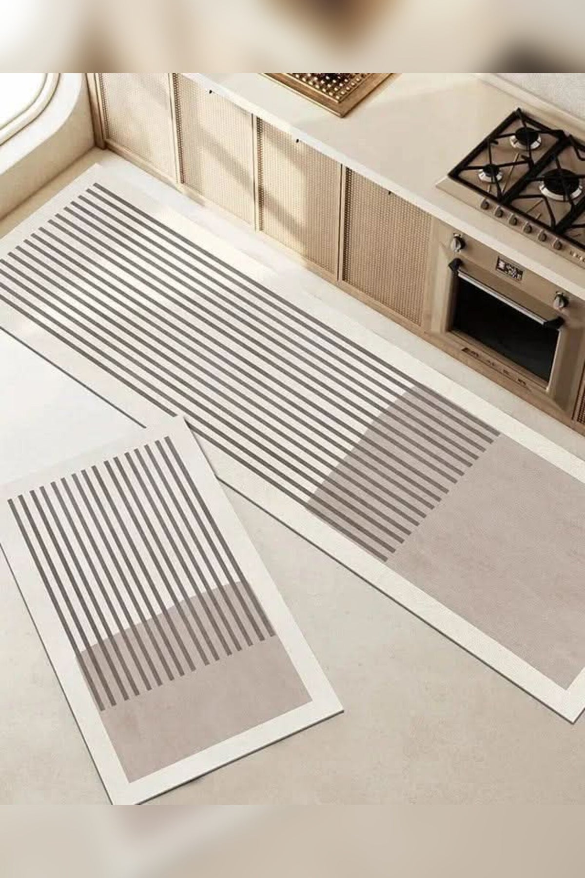Kitchen Mat Runner – non-slip base, cushioned support, five designs