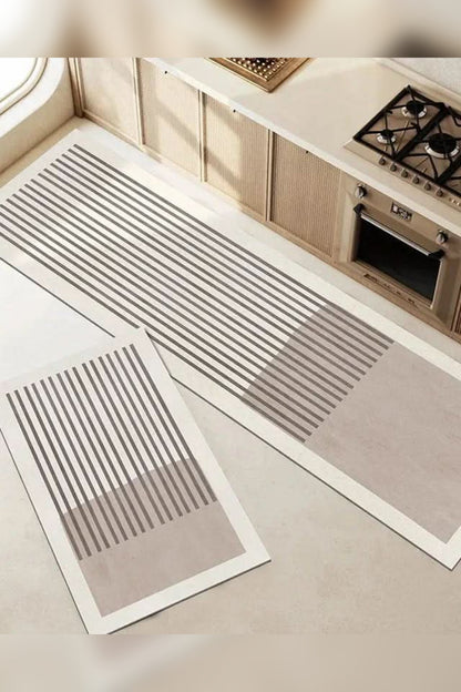 Kitchen Mat Runner – non-slip base, cushioned support, five designs