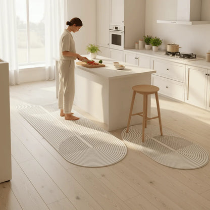 Kitchen Mat Runner – non-slip base, cushioned support, five designs