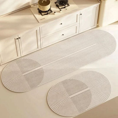 Kitchen Mat Runner – non-slip base, cushioned support, five designs