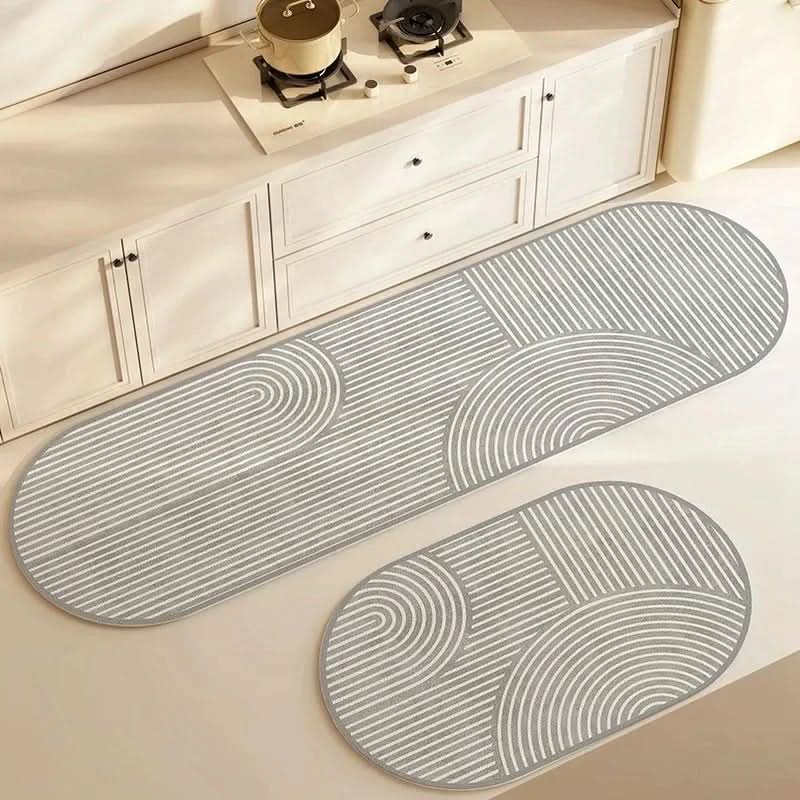 Kitchen Mat Runner – non-slip base, cushioned support, five designs