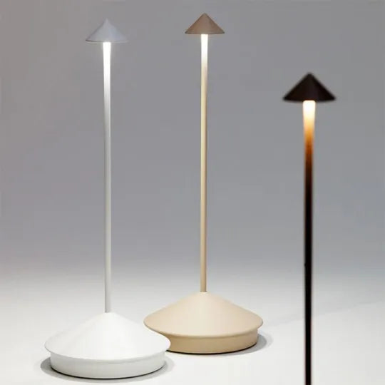LED Table Lamp – portable, dimmable, rechargeable battery