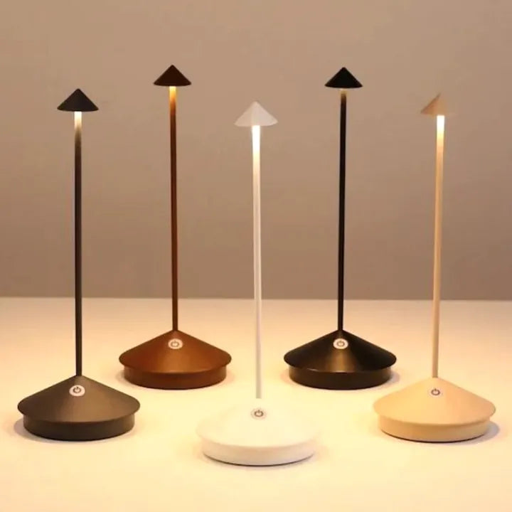 LED Table Lamp – portable, dimmable, rechargeable battery