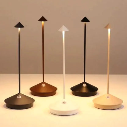 LED Table Lamp – portable, dimmable, rechargeable battery