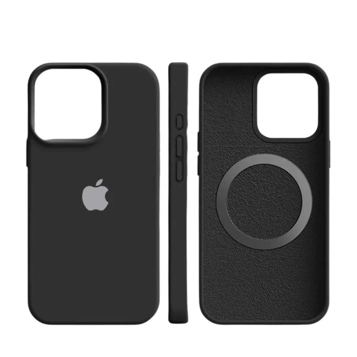 Magnetic Silicone Case – soft-touch finish, slim profile, nine colours
