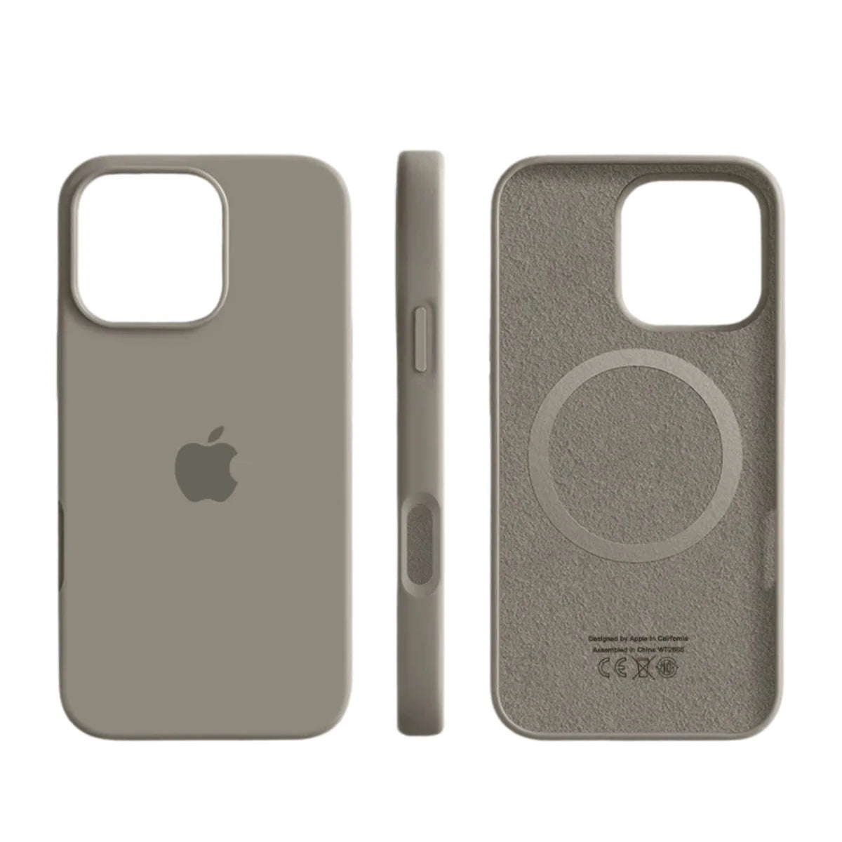 Magnetic Silicone Case – soft-touch finish, slim profile, nine colours