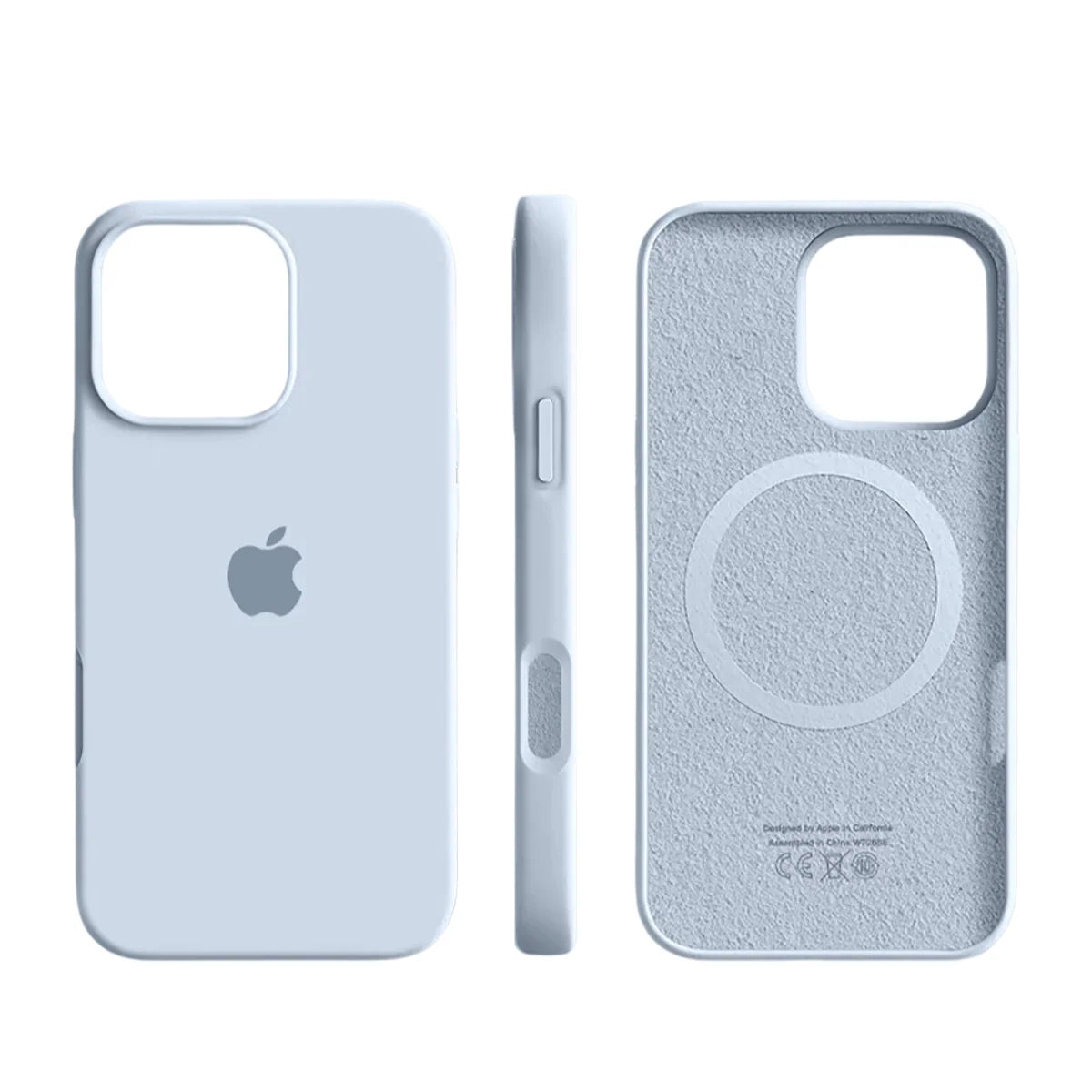 Magnetic Silicone Case – soft-touch finish, slim profile, nine colours