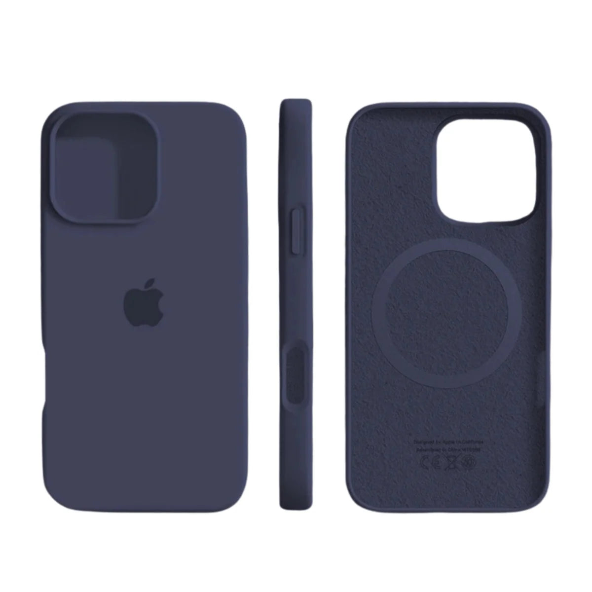 Magnetic Silicone Case – soft-touch finish, slim profile, nine colours