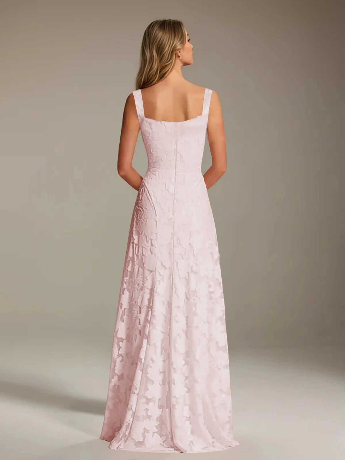 Maxi Dress Women - Floral Lace A-Line Bridesmaid Gown