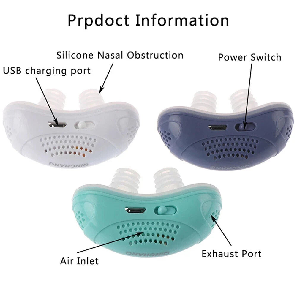 Micro CPAP Device – portable, discreet, battery-powered sleep support