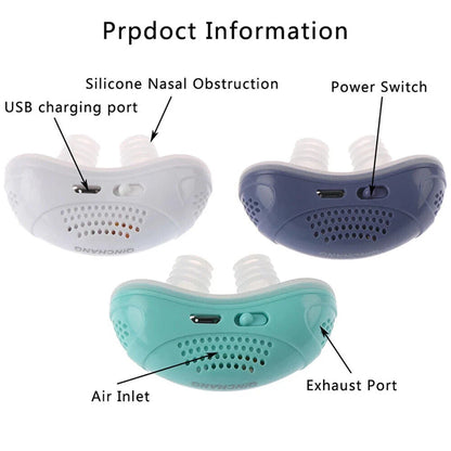 Micro CPAP Device – portable, discreet, battery-powered sleep support