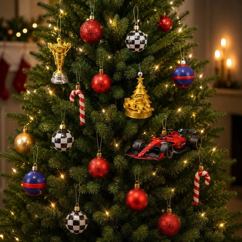Motorsport Advent Calendar – navy blue, racing theme, 24 surprises